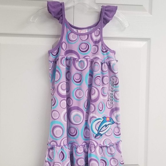 St. Eve Purple Girls Beach Cover-Up - Picture 1 of 6